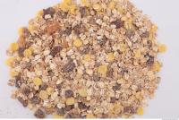 Photo Texture of Oatmeal with Dried Fruit 0001